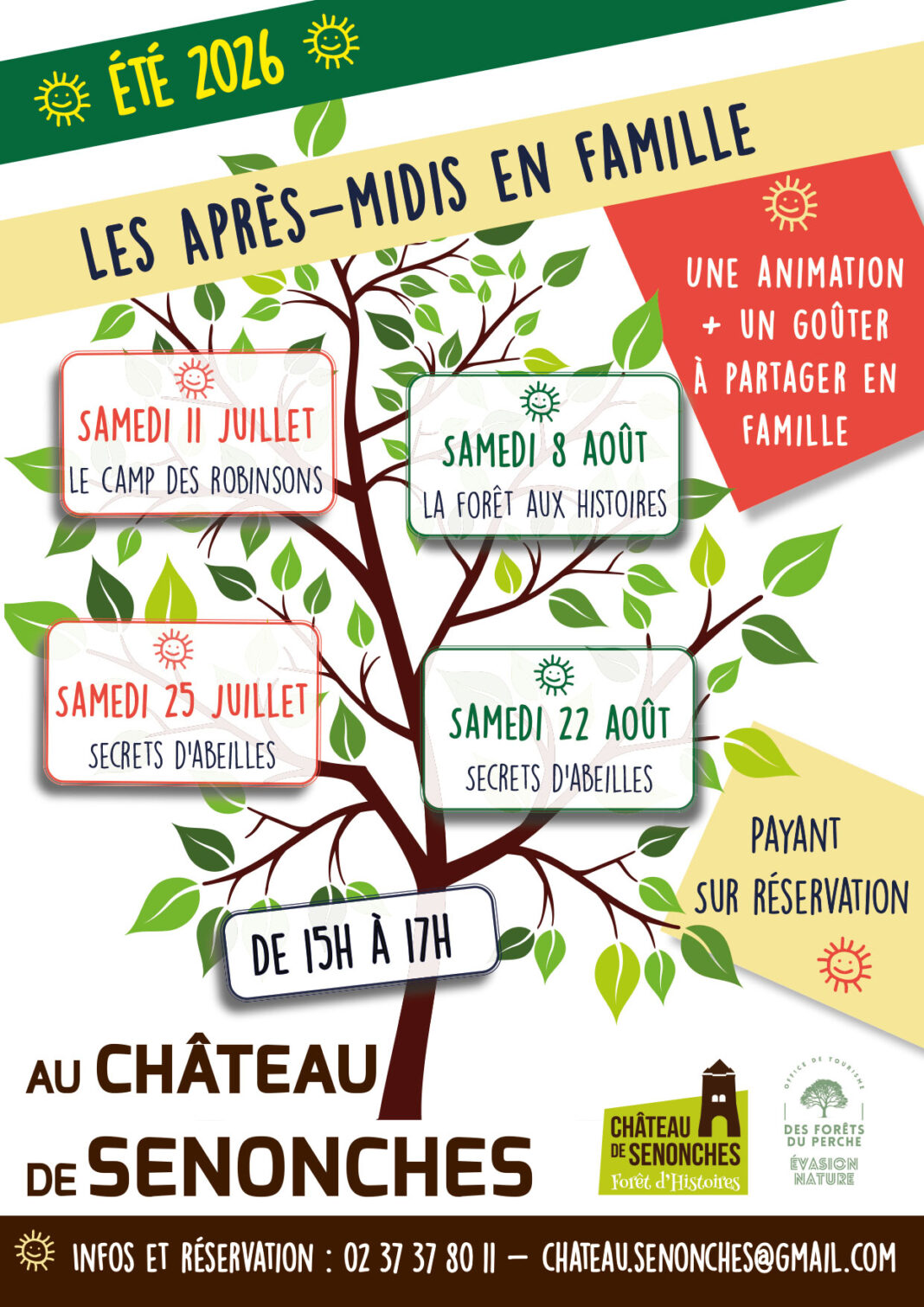 Les Après-midis en famille Senonches