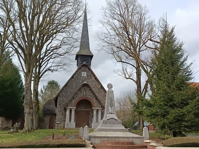 Les as de la Grande Guerre Eglise Hendecourt-lès-Ransart