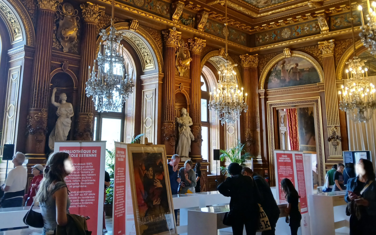 Les bibliothèques patrimoniales à l'Hôtel de Ville pour les journées du patrimoine Hôtel de Ville Paris