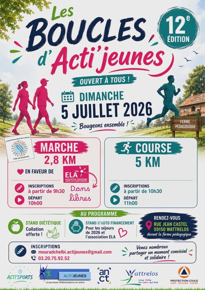 Les Boucles d’Acti’Jeunes, Ferme Pédagogique de Wattrelos, Wattrelos