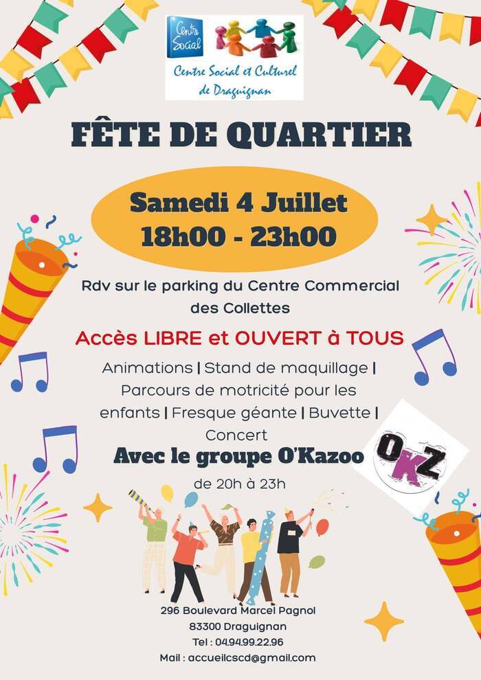 Les Collettes en fête, Centre commercial des Collettes, Draguignan