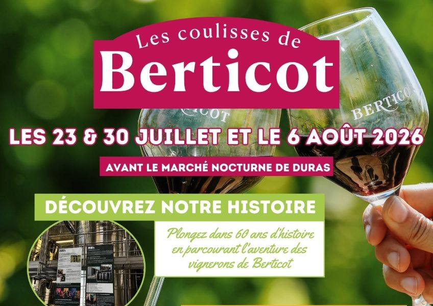 Les coulisses de Berticot Berticot Duras