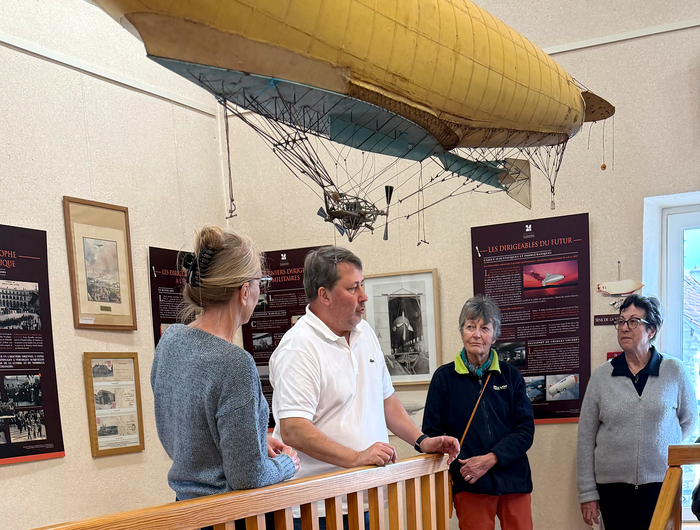 Les dirigeables, Lebaudy et la jeunesse, Musée de la Ballonnière et du Jamboree de 1947, Moisson