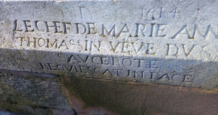 Les encastrés du cimetière de Varangéville, Prieuré Saint-Gorgon, Varangéville
