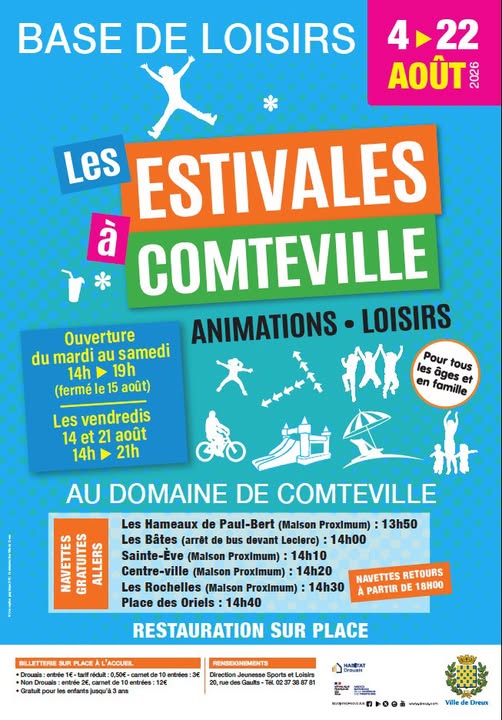 Les estivales à Comteville Dreux
