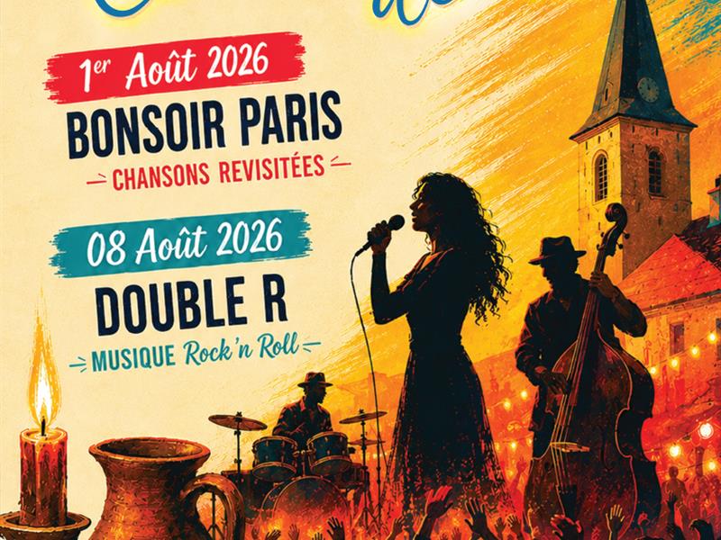 Les estivales de Vic BONSOIR PARIS Vic-sur-Seille