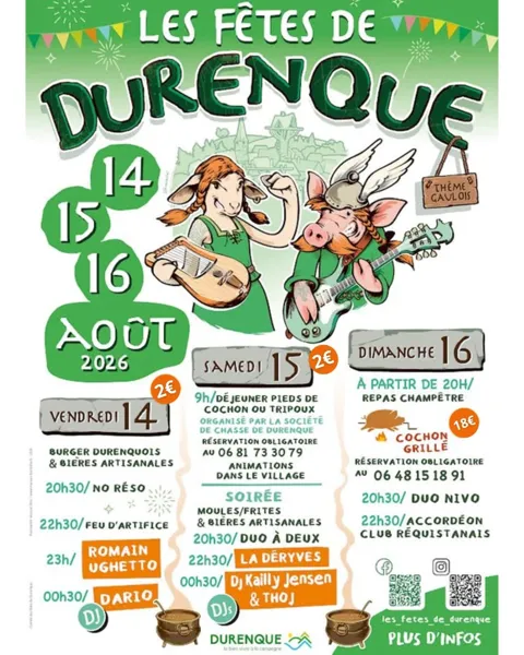 Les fêtes de Durenque !  Durenque