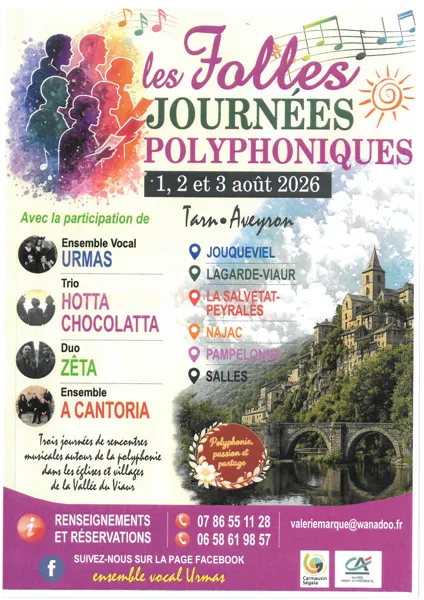 Les Folles Journées Polyphoniques  Najac