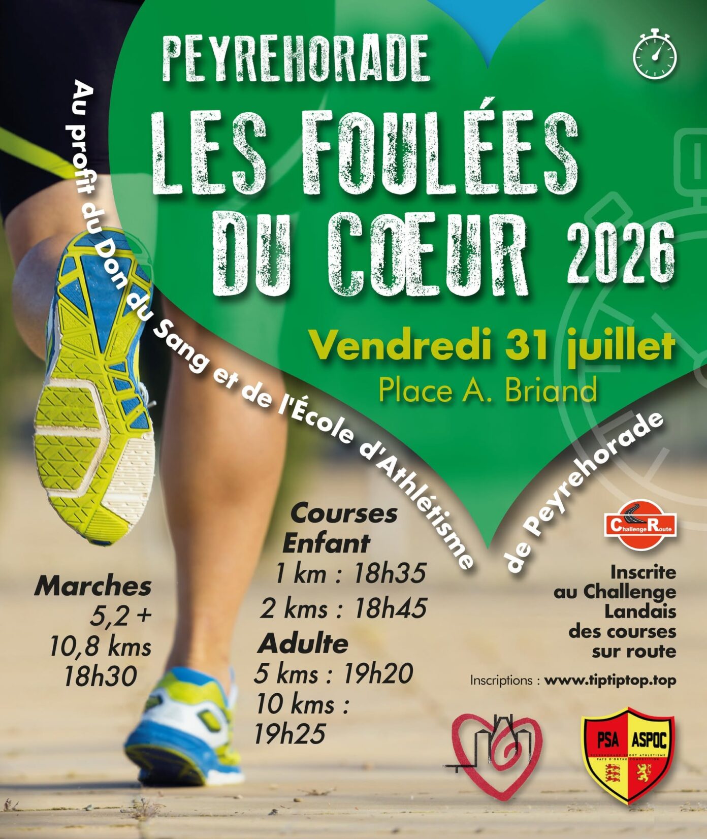 Les foulées du Coeur 2026 Peyrehorade