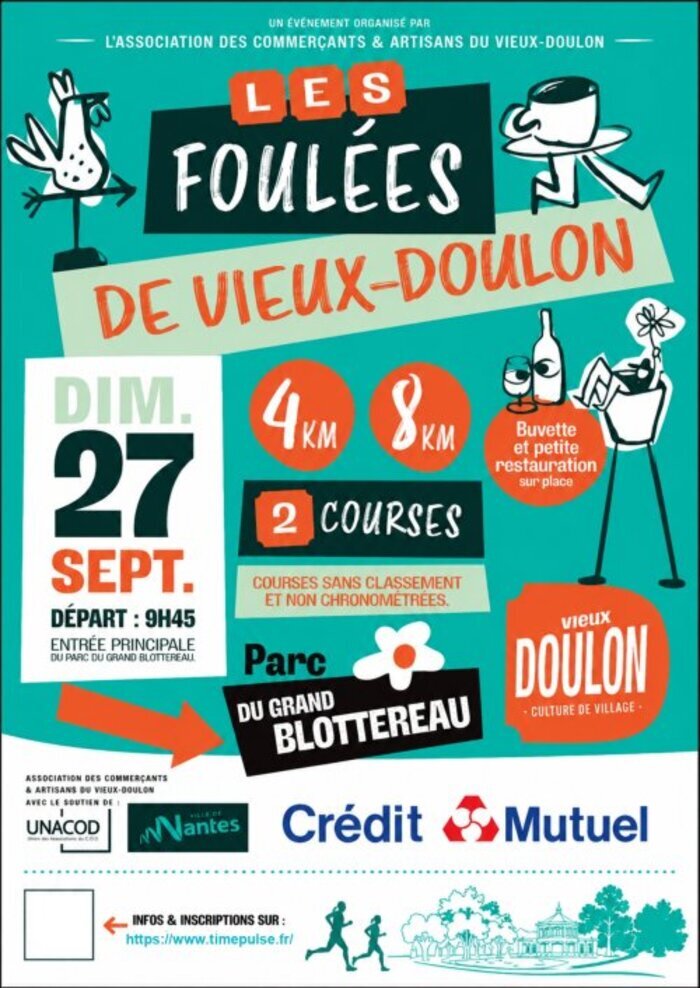 Les Foulées du Vieux-Doulon Parc du Grand Blottereau Nantes