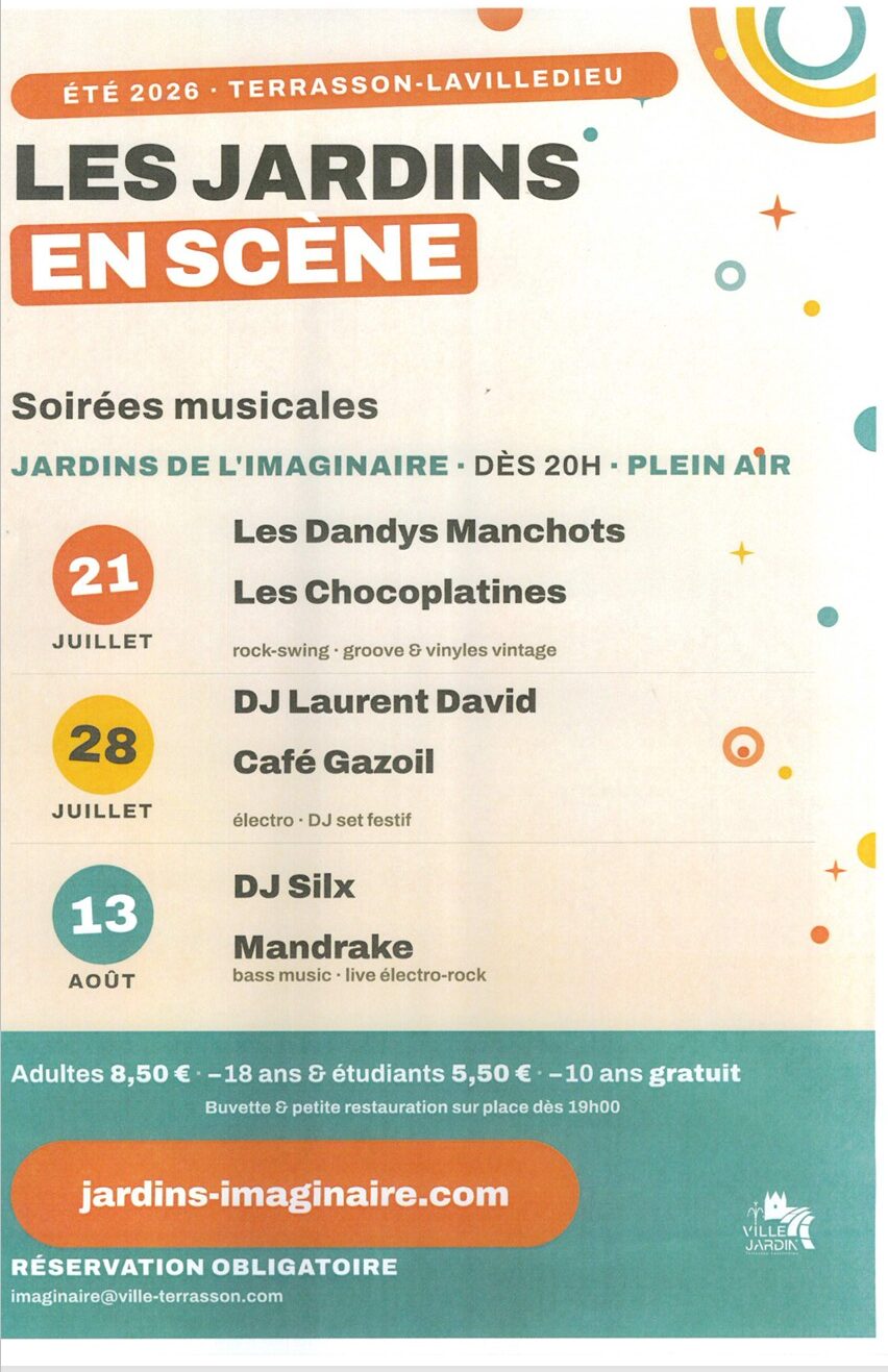 Les jardins en scène Terrasson-Lavilledieu