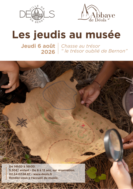 Les jeudis au musée Le trésor oublié de Bernon Déols