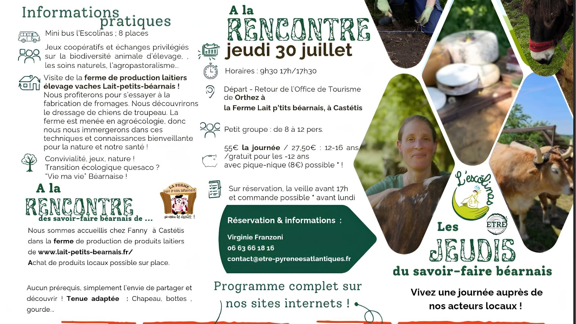 Les jeudis du savoir faire Béarnais 2400 chemin Eslayas Castétis 2026-07-30