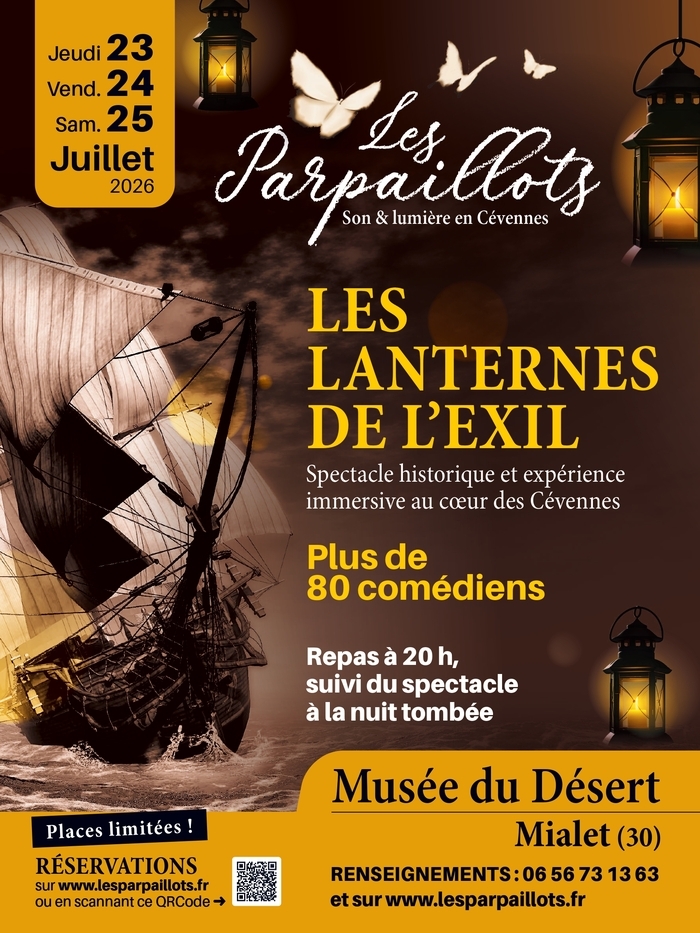 Les Lanternes de l'Exil Musée du Désert Mialet