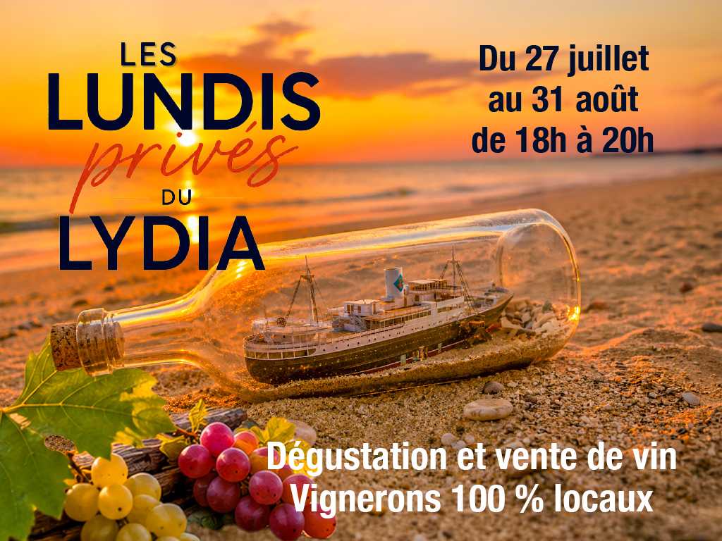 LES LUNDIS PRIVÉS DU LYDIA Avenue du Paquebot des Sables Le Barcarès 2026-07-27