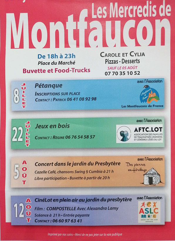 Les mercredis de Montfaucon Montfaucon