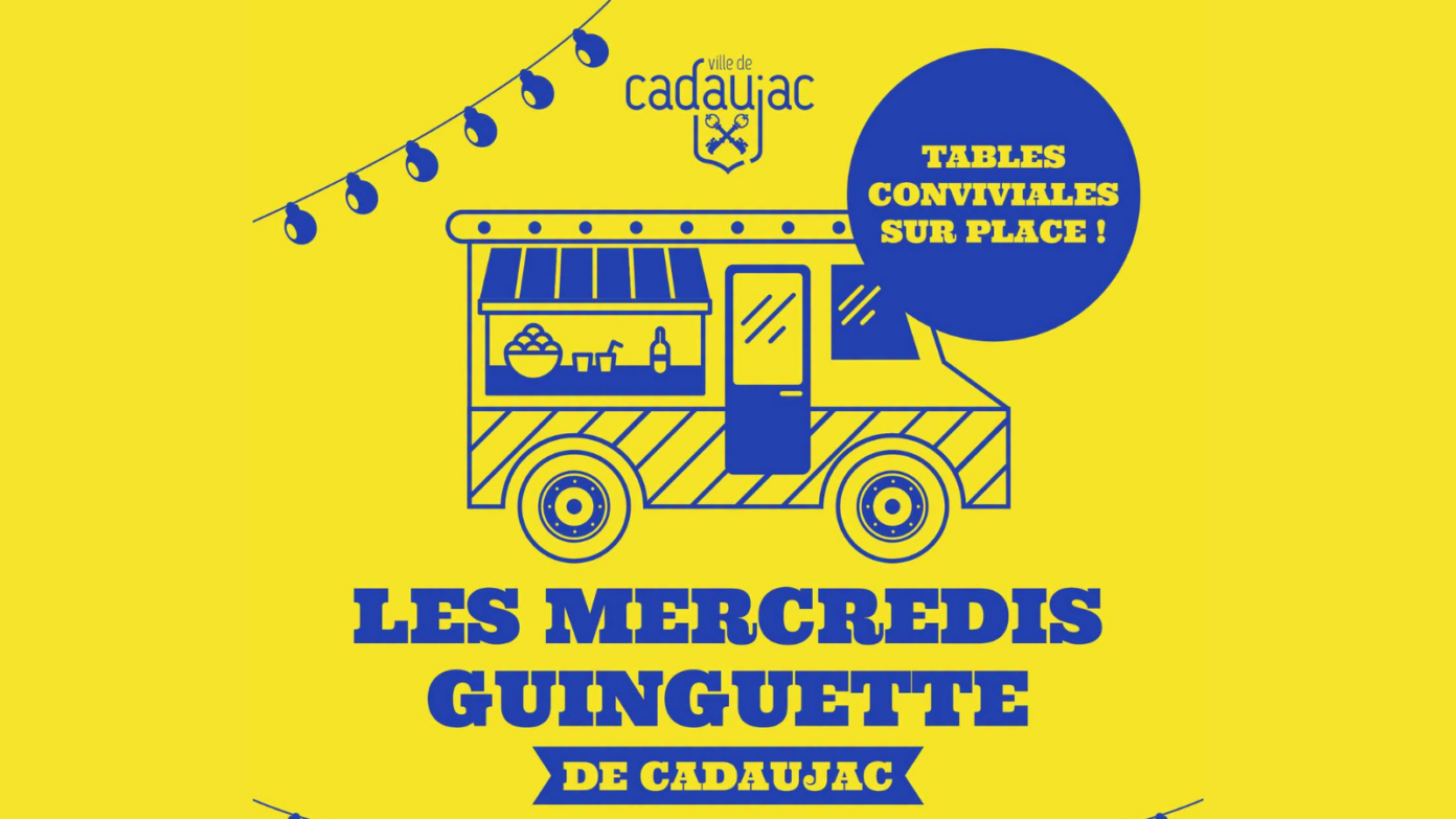 Les Mercredis Guinguette Place de l&rsquo;église côté presbytère Cadaujac