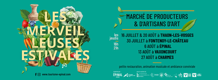 Les merveilleuses estivales 2026, Chambre d’agriculture des Vosges, Épinal (88), Épinal