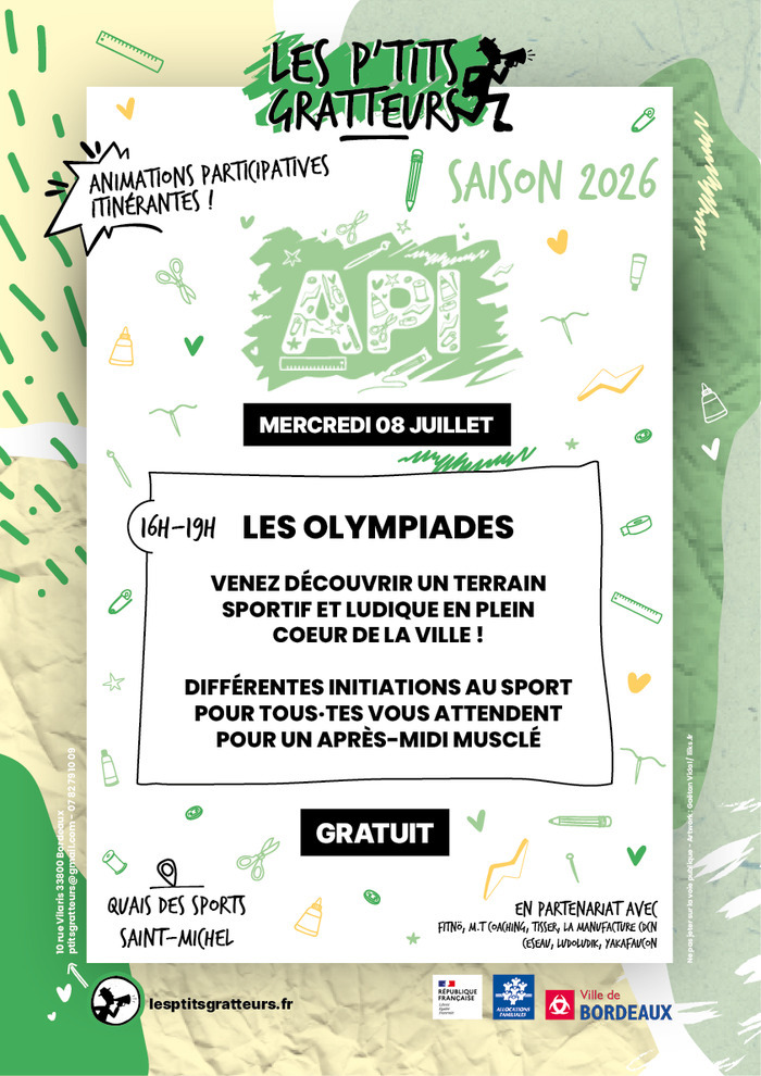 Les Olympiades, Quai des Sports Saint Michel, Bordeaux