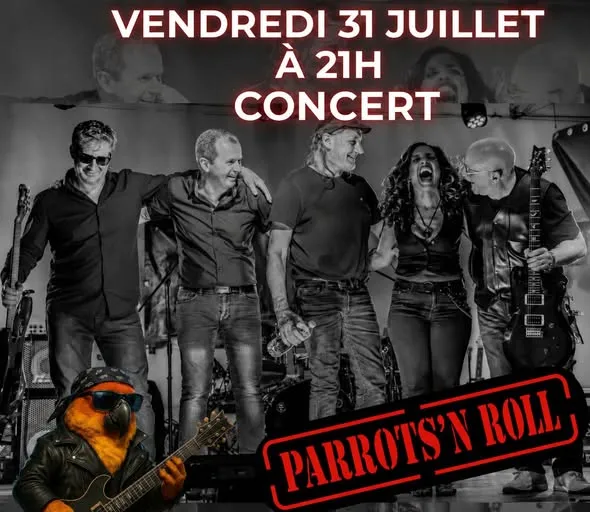 Les Parrots’n roll en concert à Najac ! Najac
