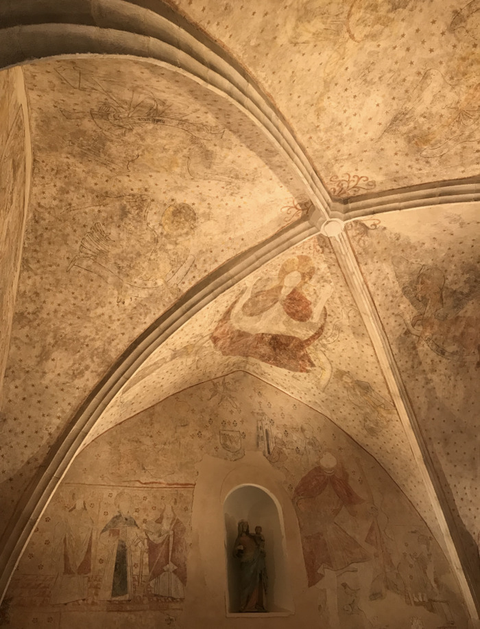 Les peintures murales de l’Église Saint-Martin du XVe siècle, Église Saint-Martin, Bouxières-aux-Dames
