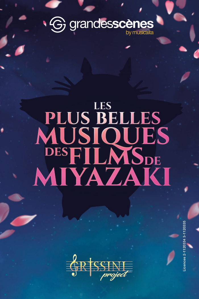 Les plus belles musiques des films de Miyazaki, Théâtre Fémina, Bordeaux