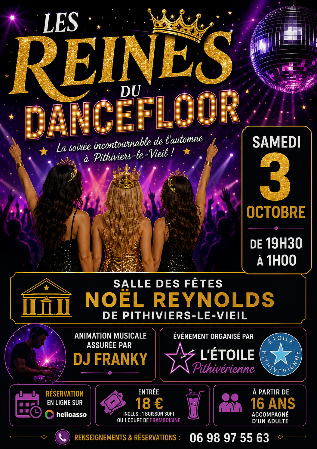 Les Reines du dancefloor Pithiviers-le-Vieil