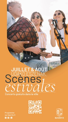 Les Scènes Estivales Ballets Oldarra (Danse traditionnelle Basque) Biarritz