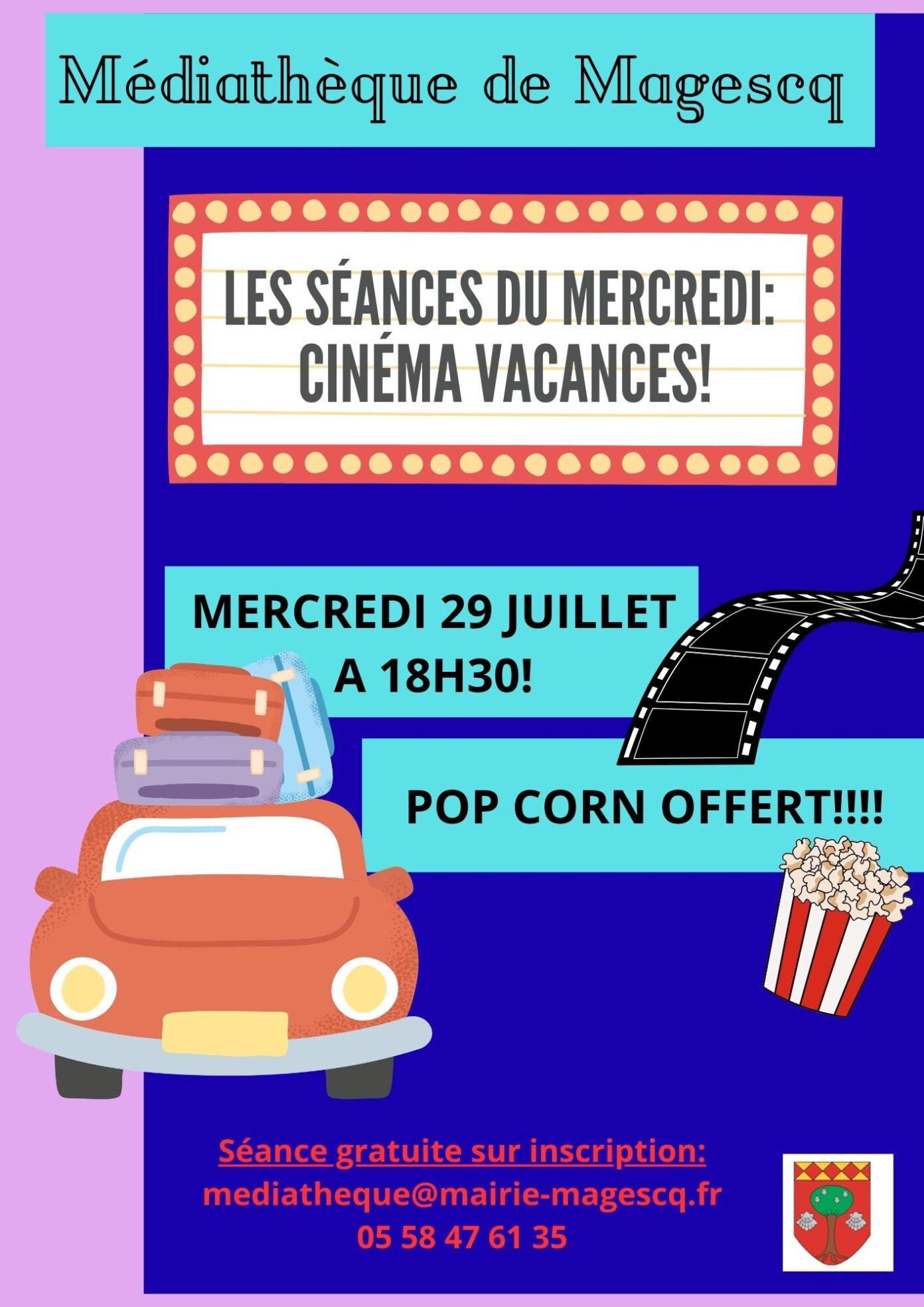 Les séances du mercredi Médiathèque de Magescq Magescq