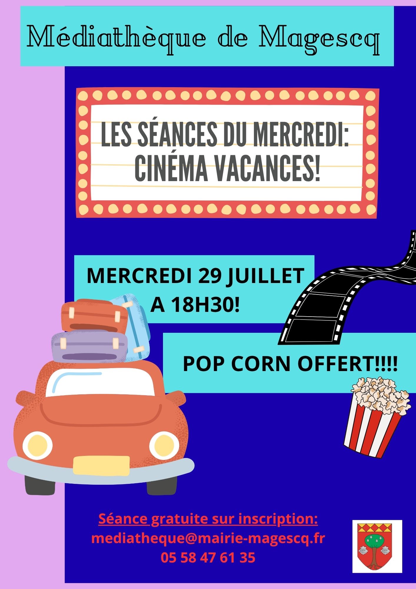 Les séances du mercredi 21 Avenue de Maremne Magescq 2026-07-29