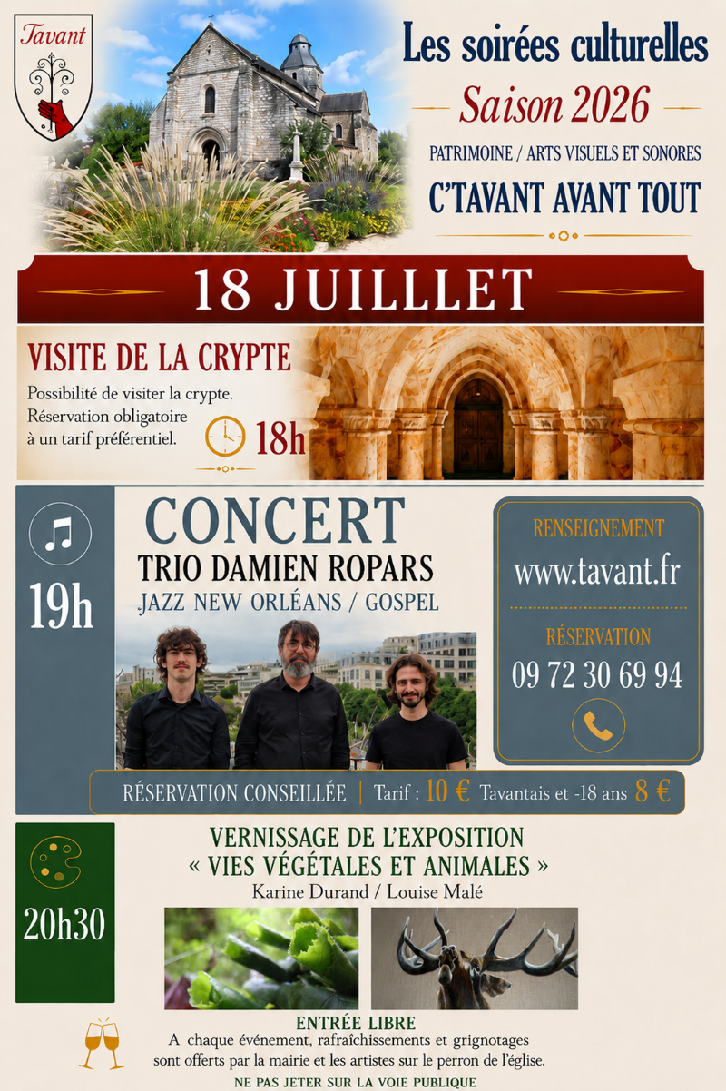 Les Soirées Culturelles Tavant