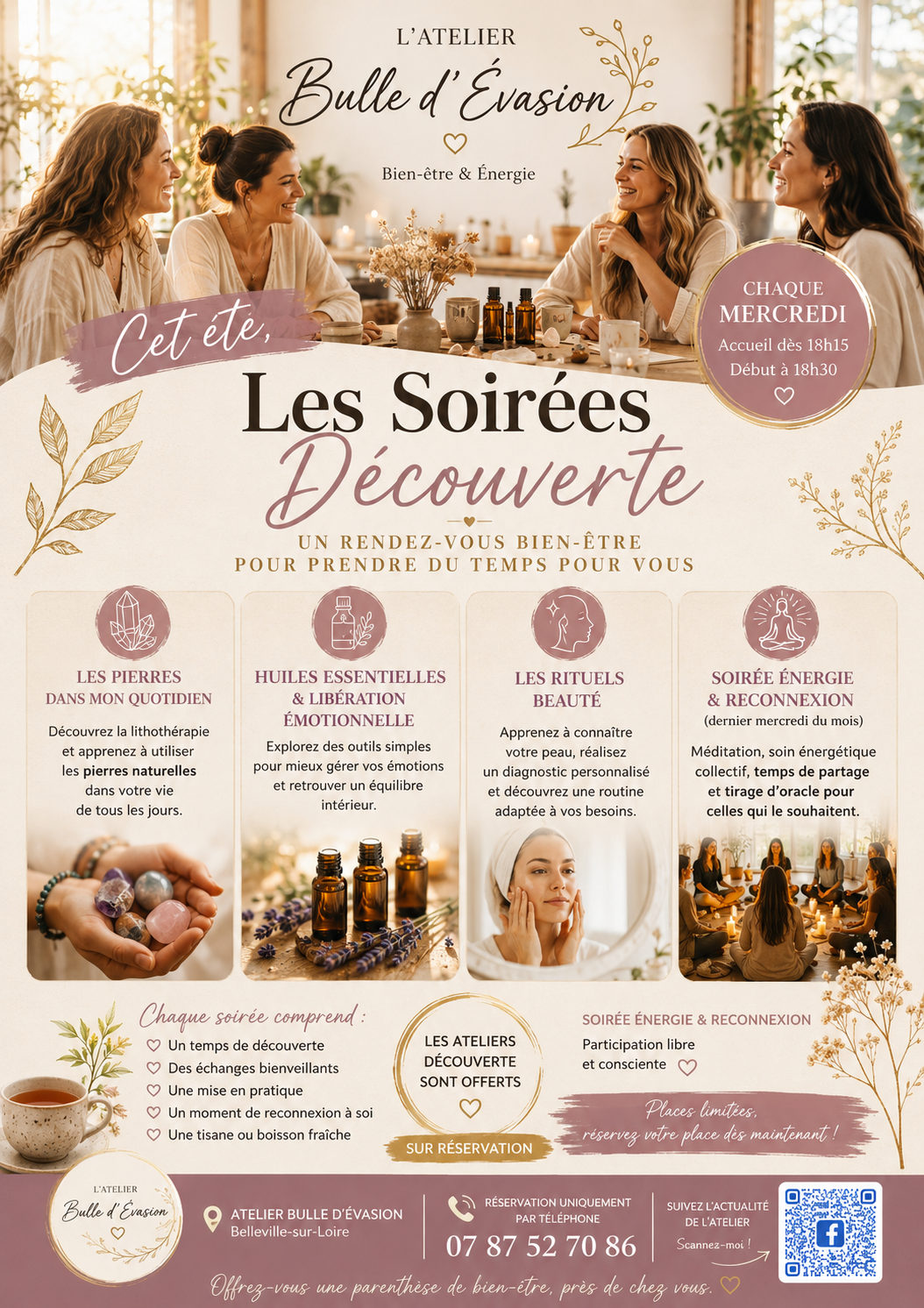 Les Soirées Découverte  Belleville-sur-Loire
