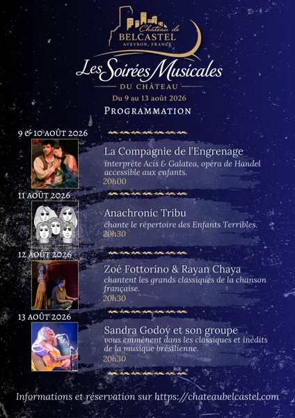 Les Soirées Musicales du Château de Belcastel  Belcastel
