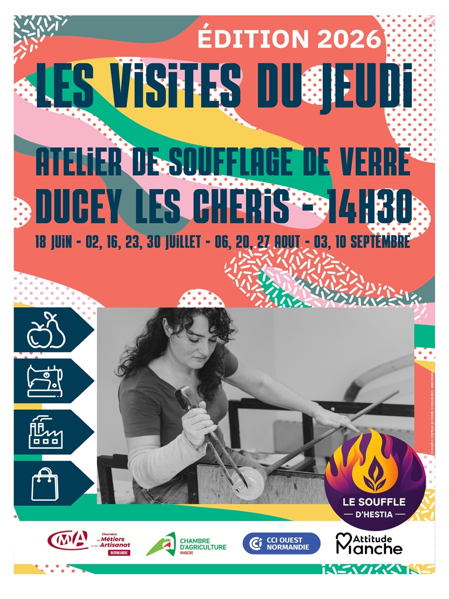 Les Visites du jeudi > Atelier Le Souffle d’Hestia Le Souffle d’Hestia Ducey-Les Chéris