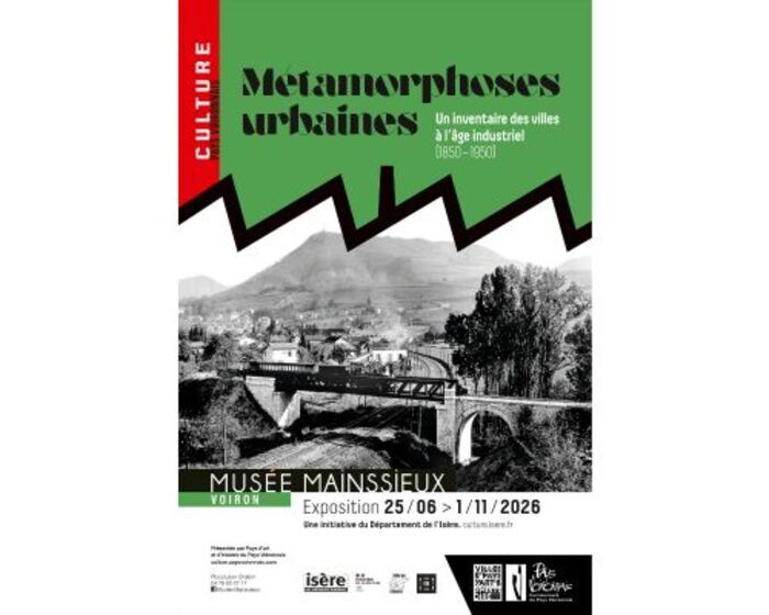 Les visites flash : Métamorphoses urbaines, un inventaire des villes à l’âge industriel, Musée Mainssieux, Voiron