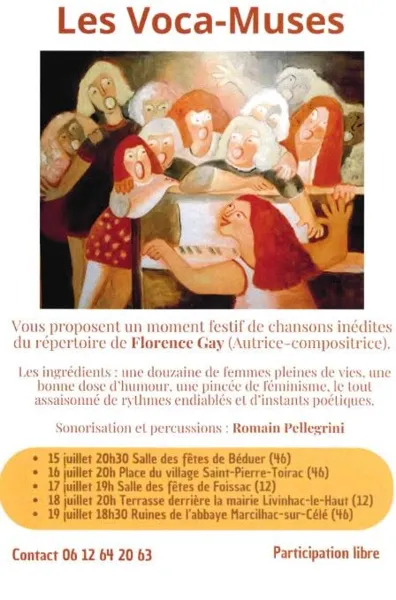Les Voca-Muses en concert Foissac