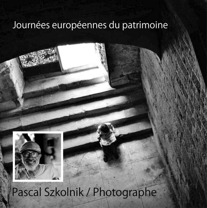 L’Escalier, interprété par Szkolnik : « De marche en marche, je saisis en images les empreintes de notre passage au cœur de notre patrimoine », Château de Forges, Concremiers