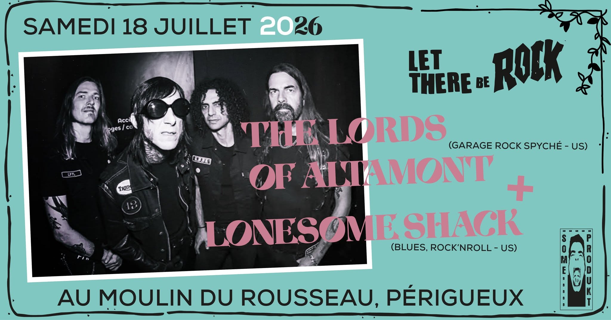 Let there be rock the Lords of Altamont 7 Chemin du Rousseau Périgueux 2026-07-18