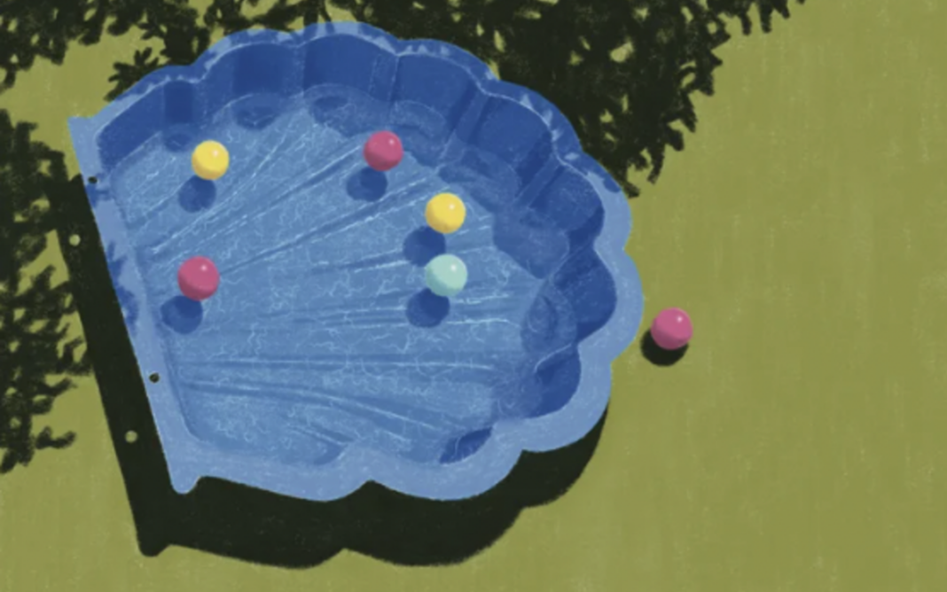 L’été en illustrations : découvrez l’univers de Paoline Prioult Piscine Thérèse et Jeanne Brulé PARIS