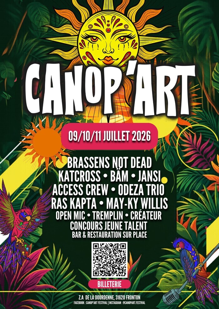 L'EVENEMENT MULTI-ARTS A LA CANOPEE les jeudi 9