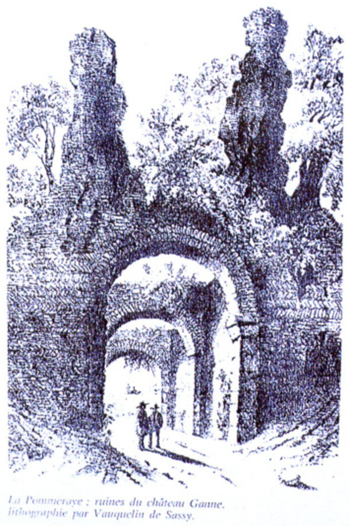 Levez les yeux ! Randonnée – jeu de piste sur le site de château Ganne !, Château Ganne, La Pommeraye