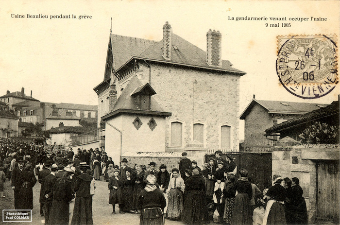 L’heure industrielle : les bords de Vienne, Pont Saint Martial, Limoges