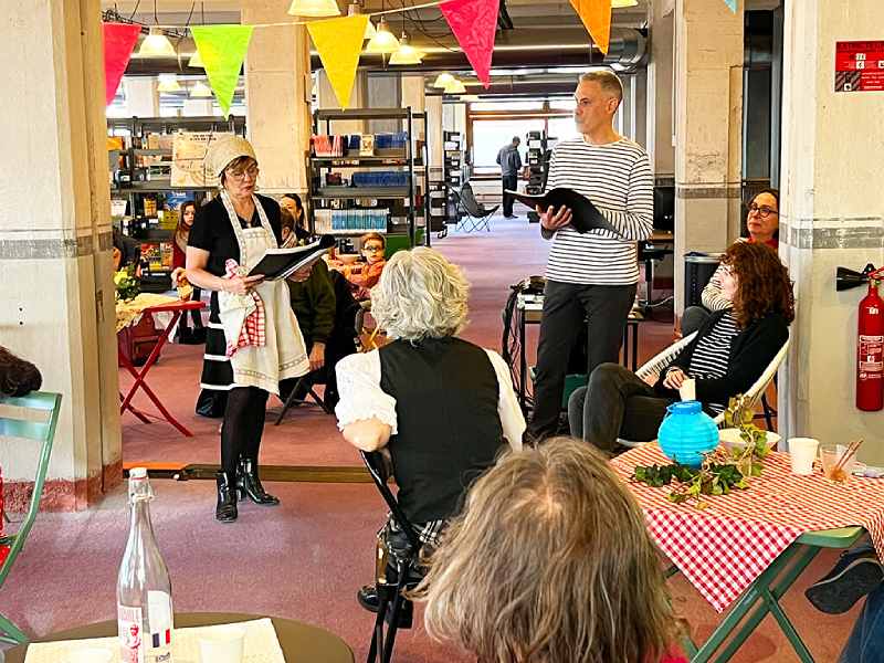 L’instant lecture le petit bal perdu Chaumont