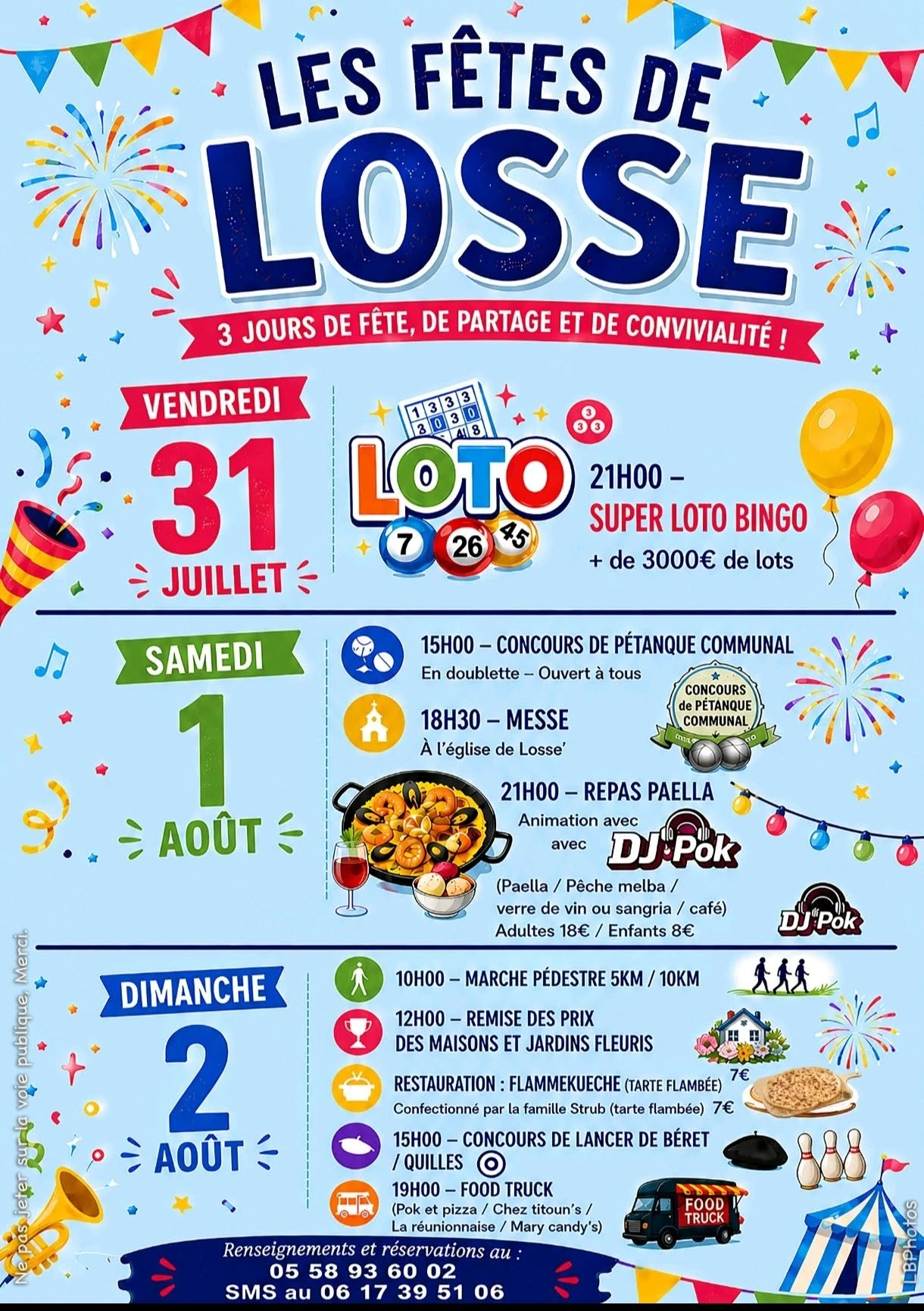 Losse en fête Losse