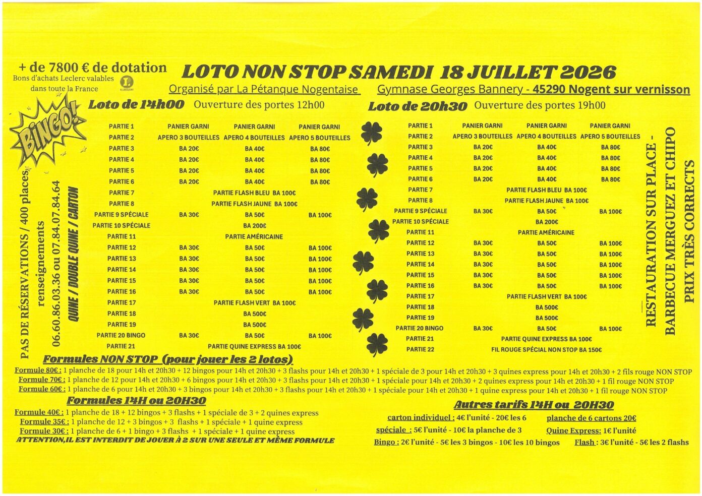 Loto  Nogent-sur-Vernisson