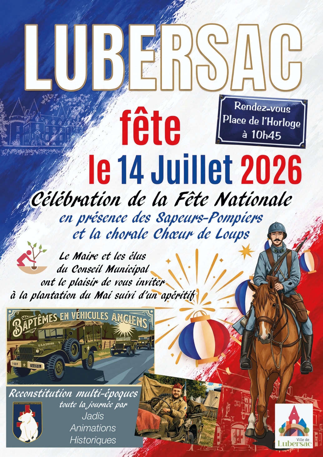 Lubersac fête le 14 juillet Lubersac