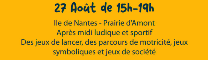Maison des Jeux – Ile de Nantes Cours de la Prairie d’Amont Nantes