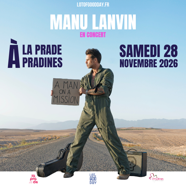 Manu Lanvin en concert Pradines