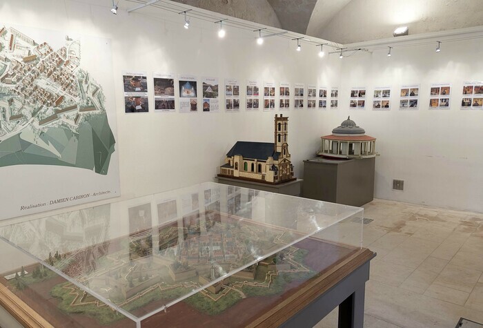 Maquettes & Mémoire : l’histoire des édifices de Longwy La galerie du Carré Vauban Longwy