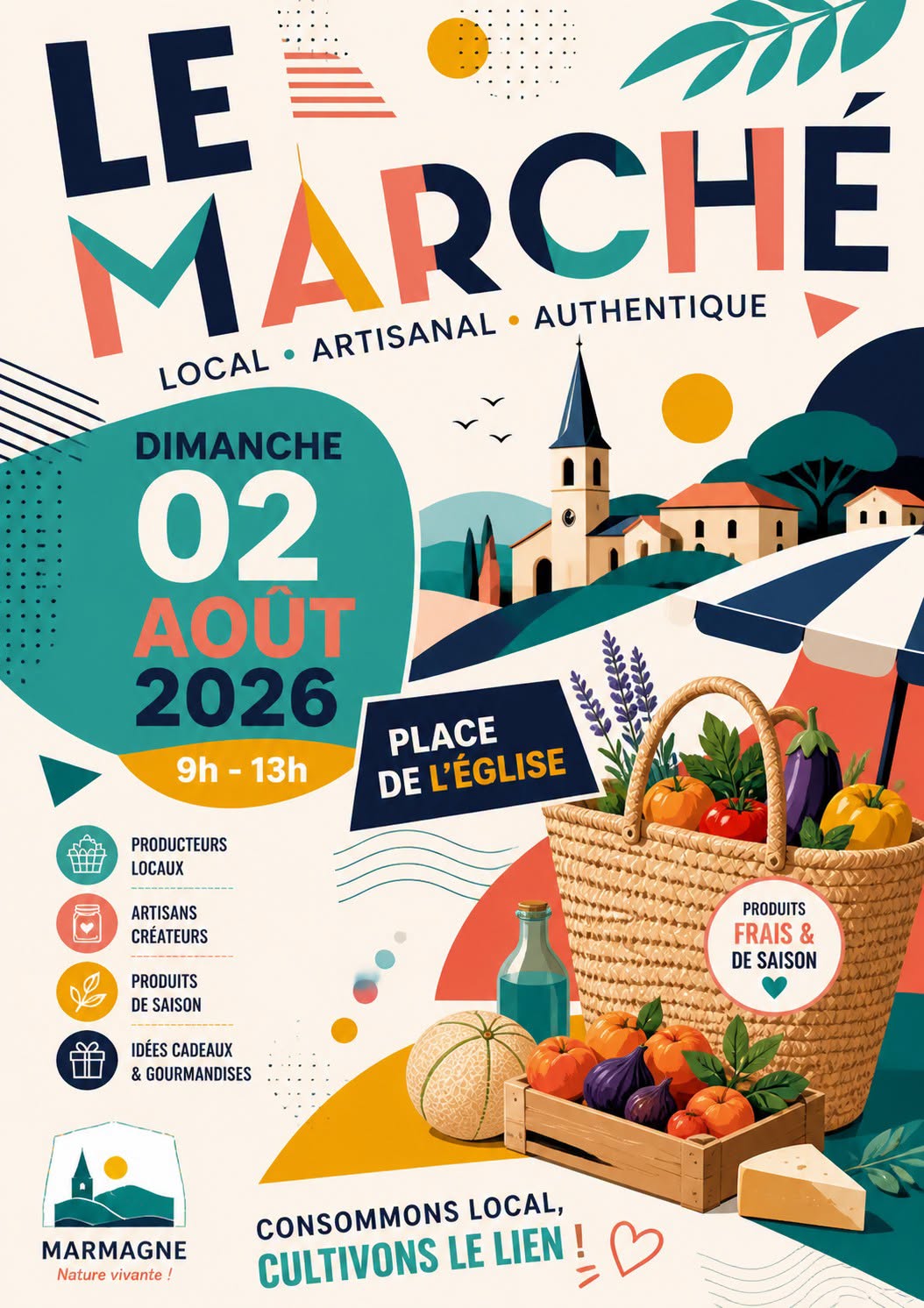 Marché Artisanal à Marmagne Marmagne